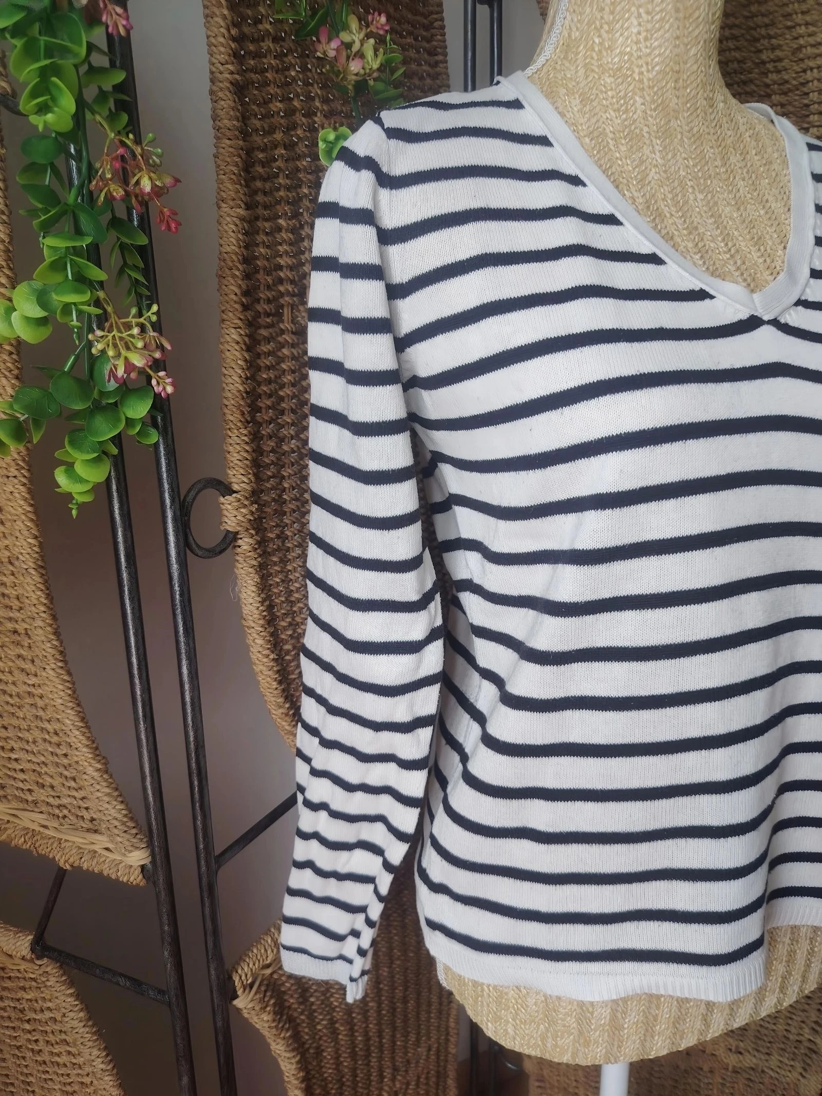 Suéter ligero a rayas para mujer talla 36 Sweewë – photo 3